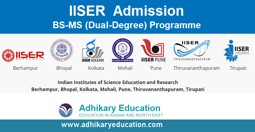 IISER BS – MS Admission 2021 Aptitude Test (IAT)  – Notification, Online Application, Important Dates